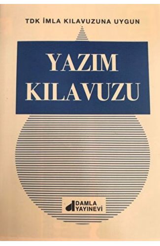 Yazım Kılavuzu (Plastik Kapak)
