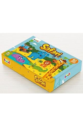 Yer Puzzle-60 Parça Puzzle - Safari