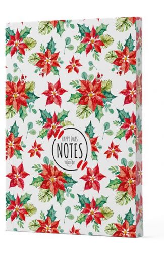 Yılbaşı 6 - Yan Boyamalı Çizgili Defter
