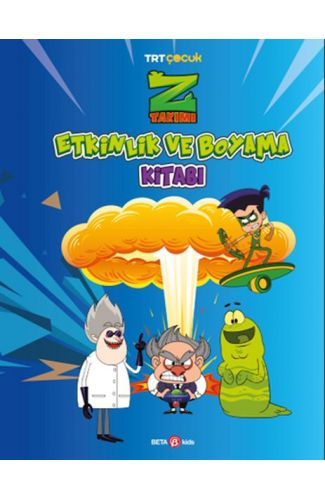 Z Takımı Etkinlik Ve Boyama Kitabı 3