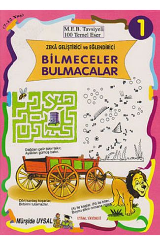 Zeka Geliştirici ve Eğlendirici Bilmeceler Bulmacalar (10 Kitap Takım)